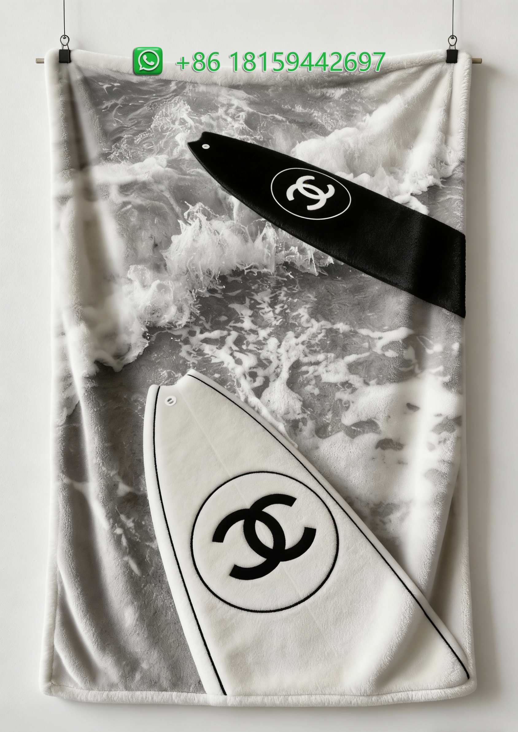 Chanel Throw Blankets